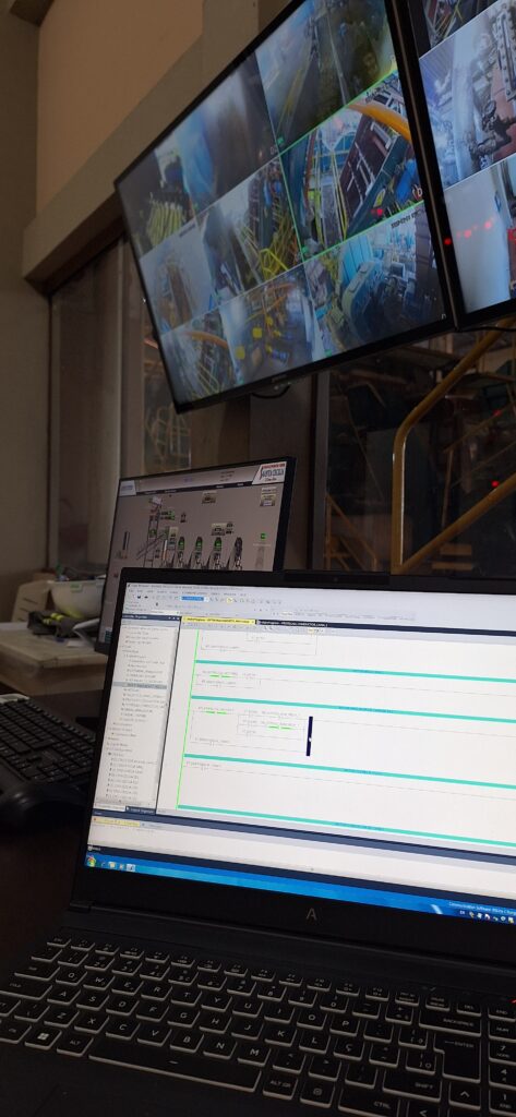Monitoramento de Processo industrial
Comissionamento
Startup
